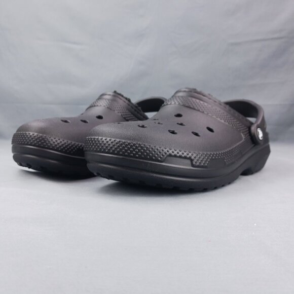 Crocs CLASSIC LINED Clog Comfortable Fur Slip On Men's Sizes 9-11 *New in Box* - Picture 2 of 8